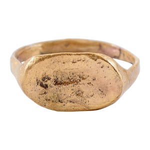 Ancient  Roman Figural Ring, 2nd Cent AD, size 10 1/2