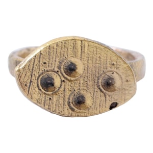 Anglo Saxon Ring, 6th-8th Century AD, size 2 1/2