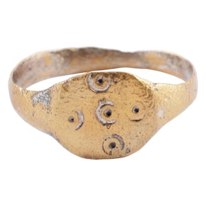 Medieval Anglo-Saxon (English) ring, size 8 1/4
