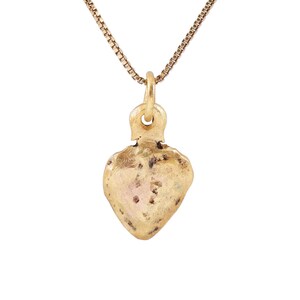 Ancient Viking Heart Pendant Necklace, C.950-1050 AD