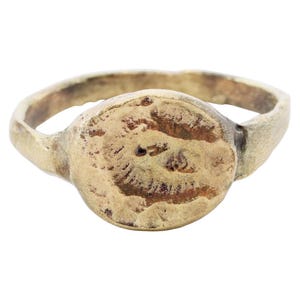 Ancient Roman Signet Ring, 1st-4th century AD., size 10 3/4