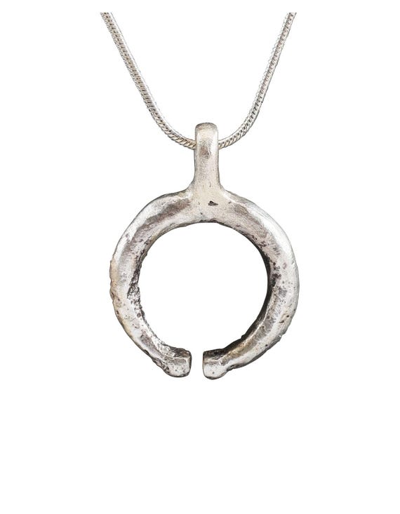Viking Lunar Pendant, 9th-10th Century AD