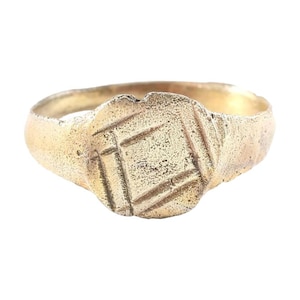 Late Ancient Roman / Medieval ring size 4 3/4. 7th-10th Century AD.