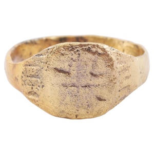 Medieval Christian Ring c.6th-9th Century AD, size 8 1/4