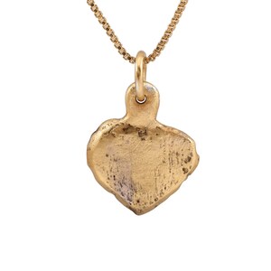good viking heart pendant necklace, 9th-10th century ad