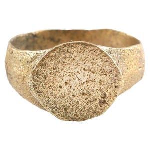 Medieval European Ring, 10th-13th Century AD. size 8 1/2