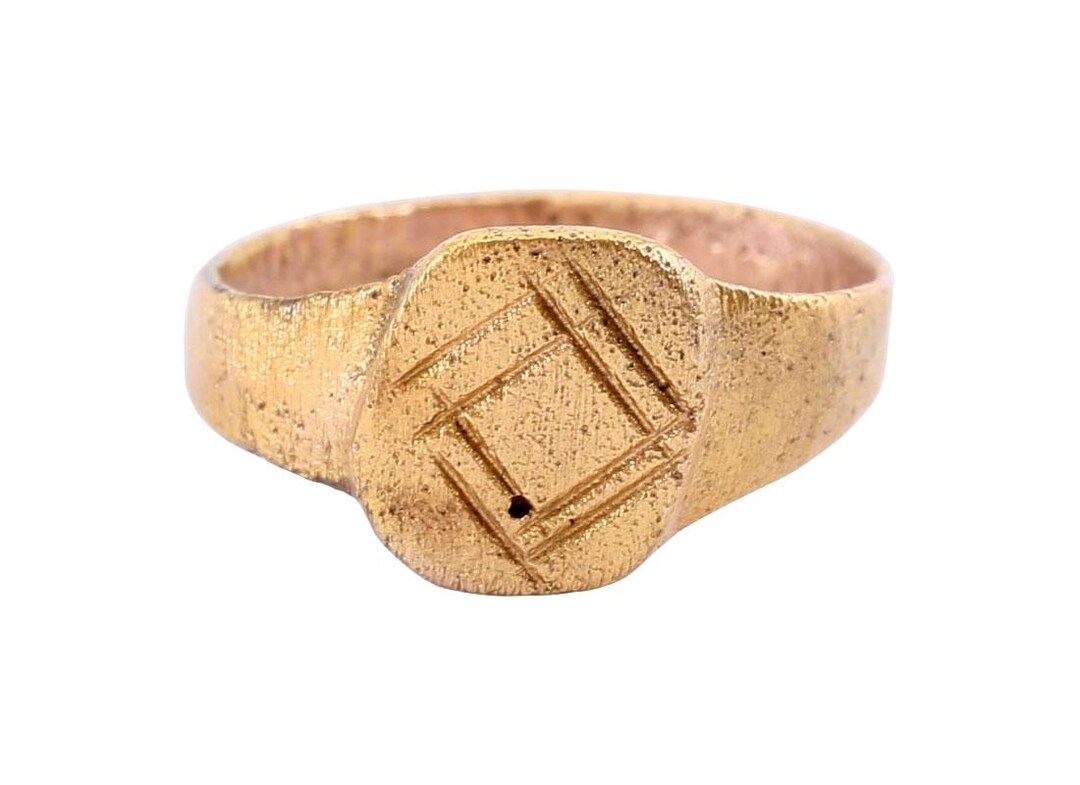 Medieval European Ring, 900-1200 AD Size 2 1/2 - Etsy
