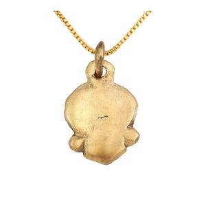 Ancient viking heart pendant, 866-1067 AD. Wearable ancient norse necklace
