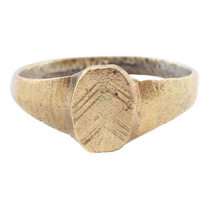 Medieval English Ring, 6th-12th Century, size 9 1/2