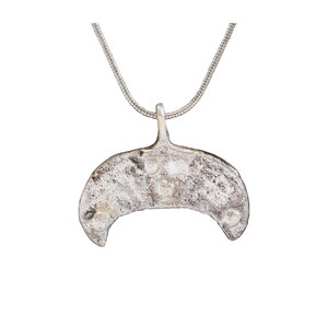 viking lunar pendant necklace, 11th century ad