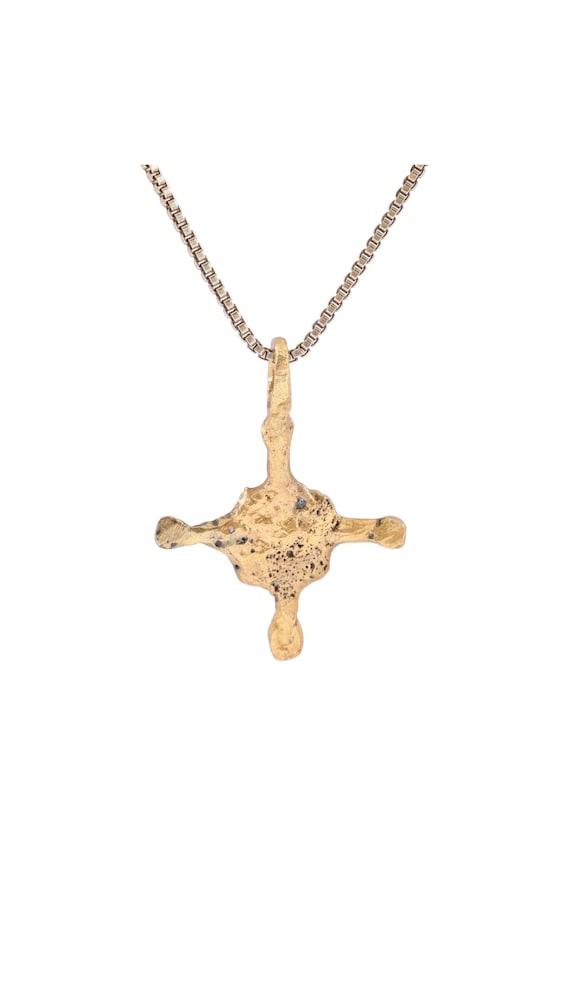 European Convert’s Cross Necklace, 9th-10th Century Wearable Jewelry
