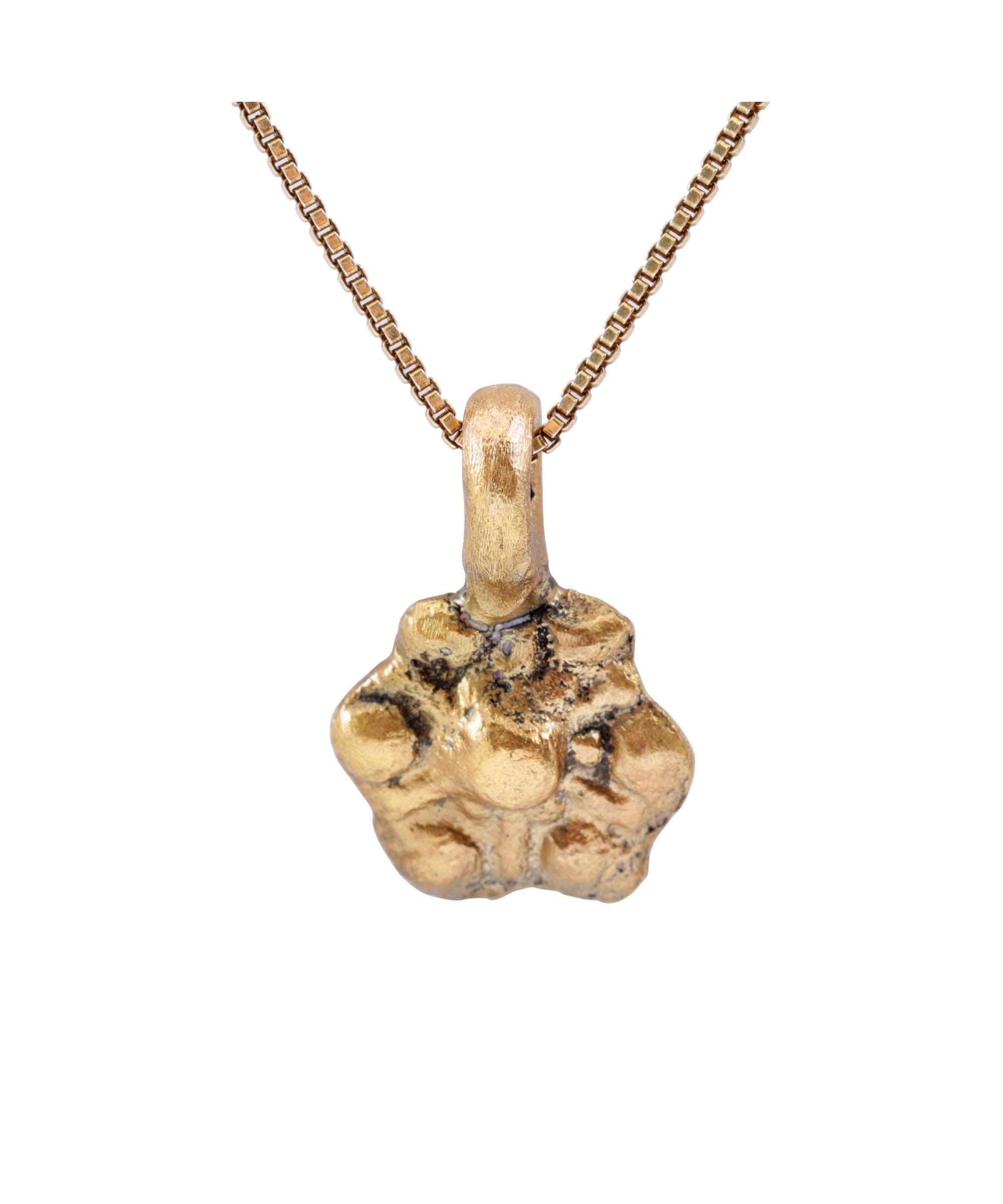 Ancient Roman/byzantine Wheel of Fortune Necklace, 5th-8th Century