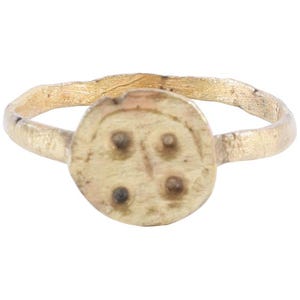 Medieval Anglo-Saxon (English) ring, 9th-10th century AD., size 8 1/4