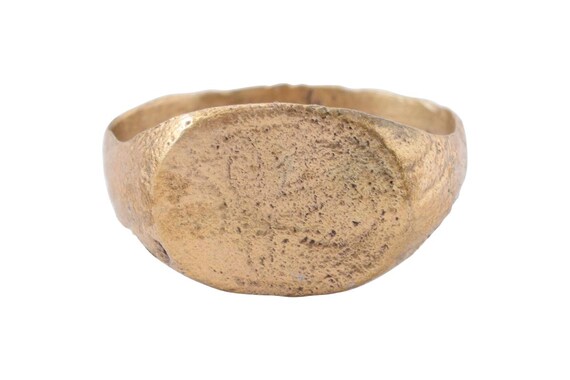 Fine Medieval Floral Ring 10th-15th Century AD, Size 8 1/4