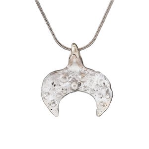 Ancient Viking Lunar Pendant Necklace, 11th century AD.