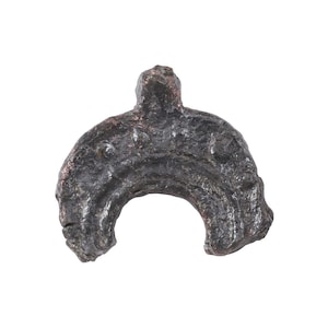 viking lunar pendant, 10th-11th century ad