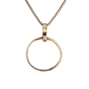 Ancient Viking Beard Ring Necklace, 9th-11th Century wearable jewelry
