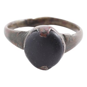 Medieval European Ring C.1200-1500 AD, size 5 1/2