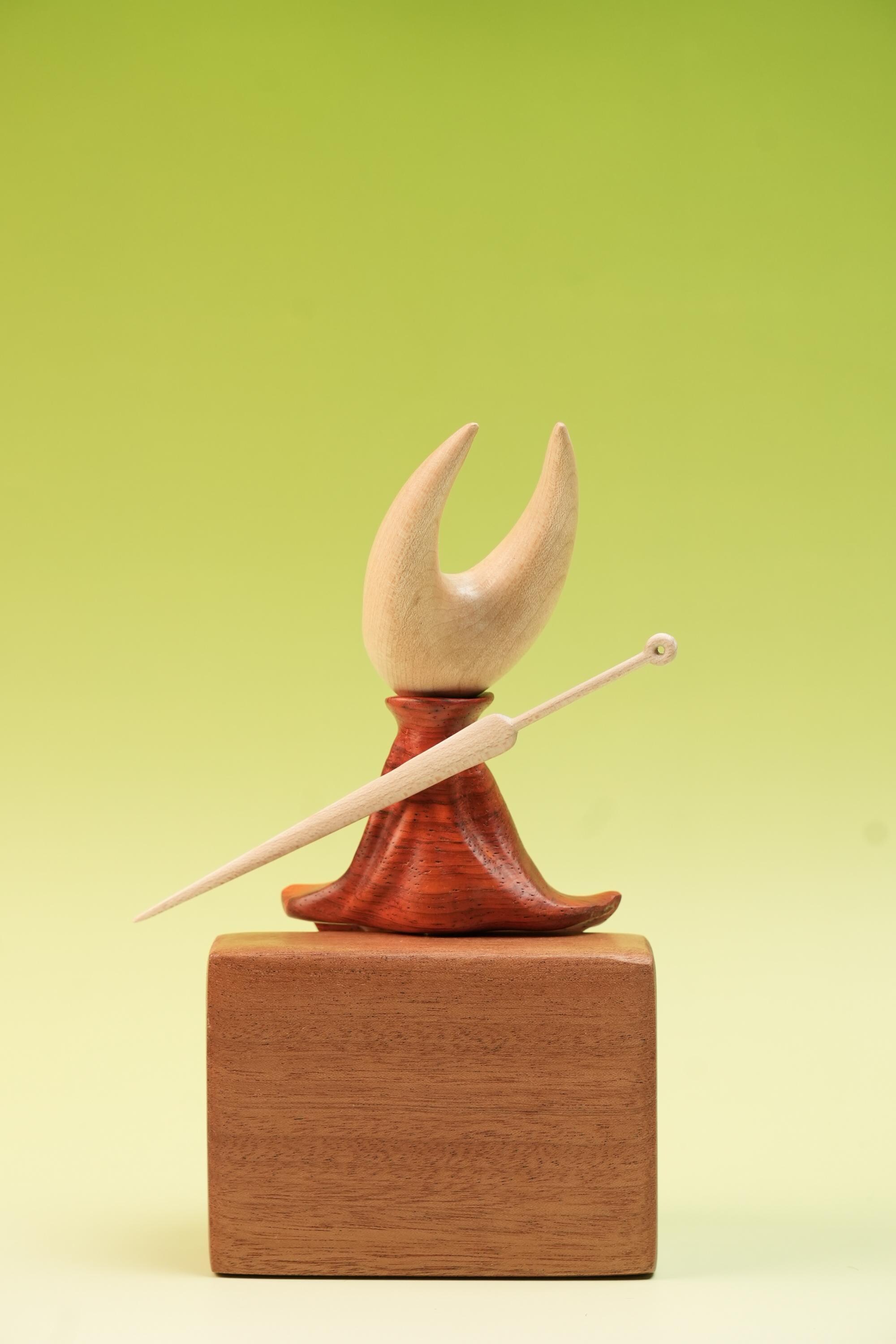 Wooden Hollow Knight Figurine, Silksong Figure, Hollow Knight