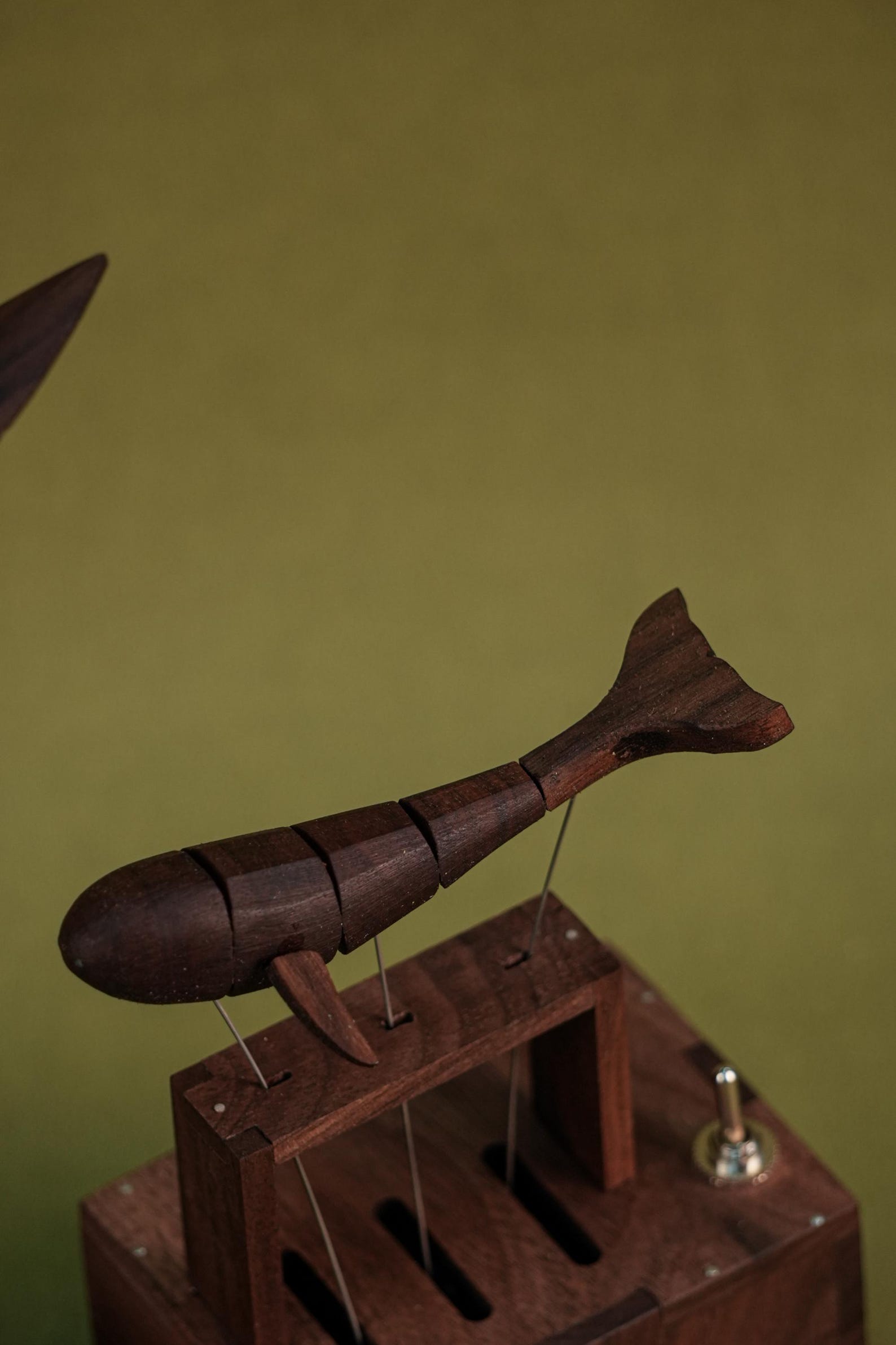 Automata Ripple Whale Automata, Swan Automata, Automata Music Box, Wooden Mechanical ...