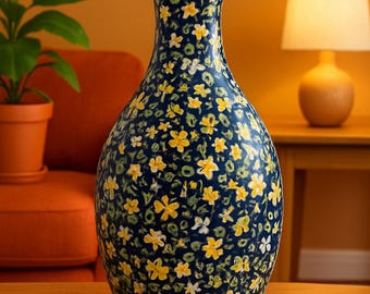 3D Petite Bloom Flower Puzzle Vase, Unique Home Decoration, 160 Curved Pieces DIY Jigsaw Vase, House Warming Gift, Fun Craft Gifts for Kids