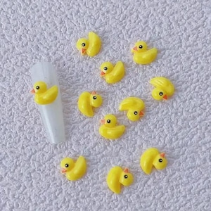 Rubber Ducky Nail Charm