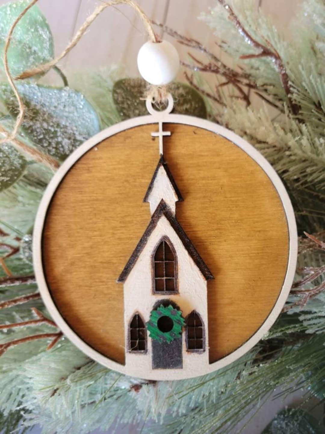 Rustic Church Merch Rustic Church Ornament, Primitive Church, Farmhouse Church - Etsy