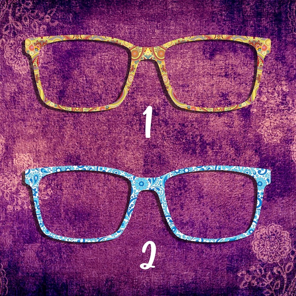 Paisley  Toppers - Compatible Pair wear