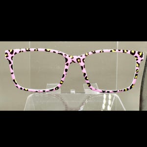 Pink Leopard Toppers
