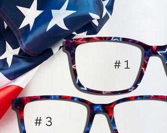 Toppers étoiles (patriotiques) - Compatibles avec une paire