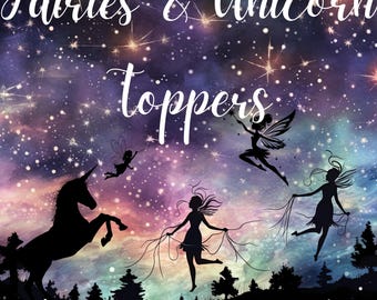 Fairies & Unicorn Toppers - Compatible with Pair wear