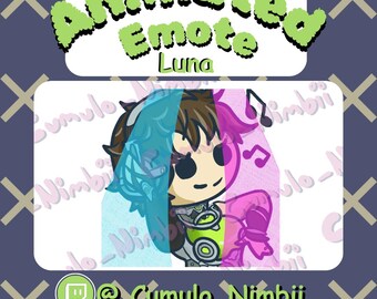 Luna | Animated Emote | The First Descendant | Twitch | Discord |Emote