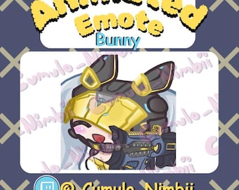 Ultimate Bunny | Animated Emote | The First Descendant | Twitch | Discord |Emote