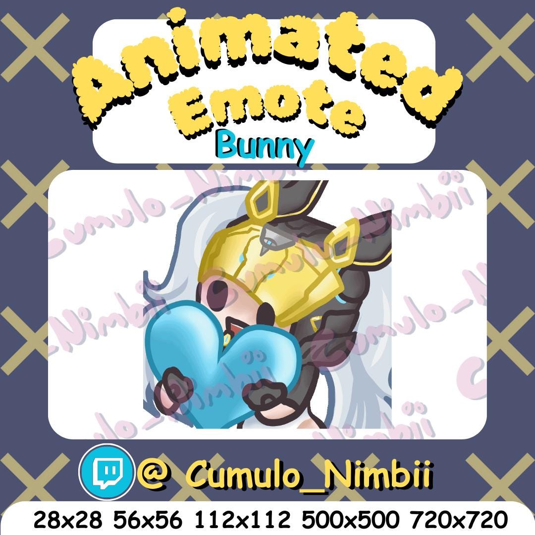 Ultimate Bunny | Animated Emote | The First Descendant | Twitch | Discord |Emote