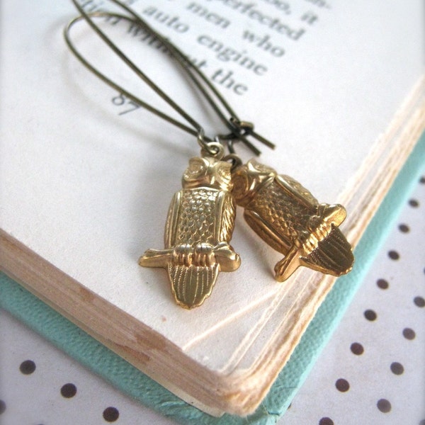 Give A Hoot Nickel Free Earrings