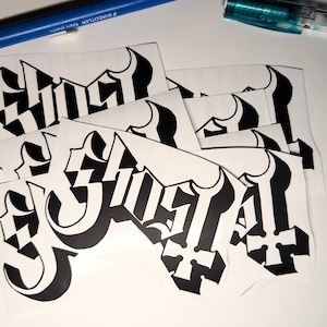 Ghost-sticker, Ghost Band-sticker