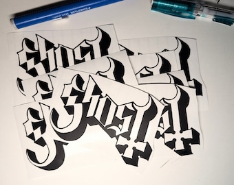 Ghost decal, Ghost Band decal
