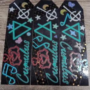 Bookmarks- Ghost- Nameless Ghoulette Edition