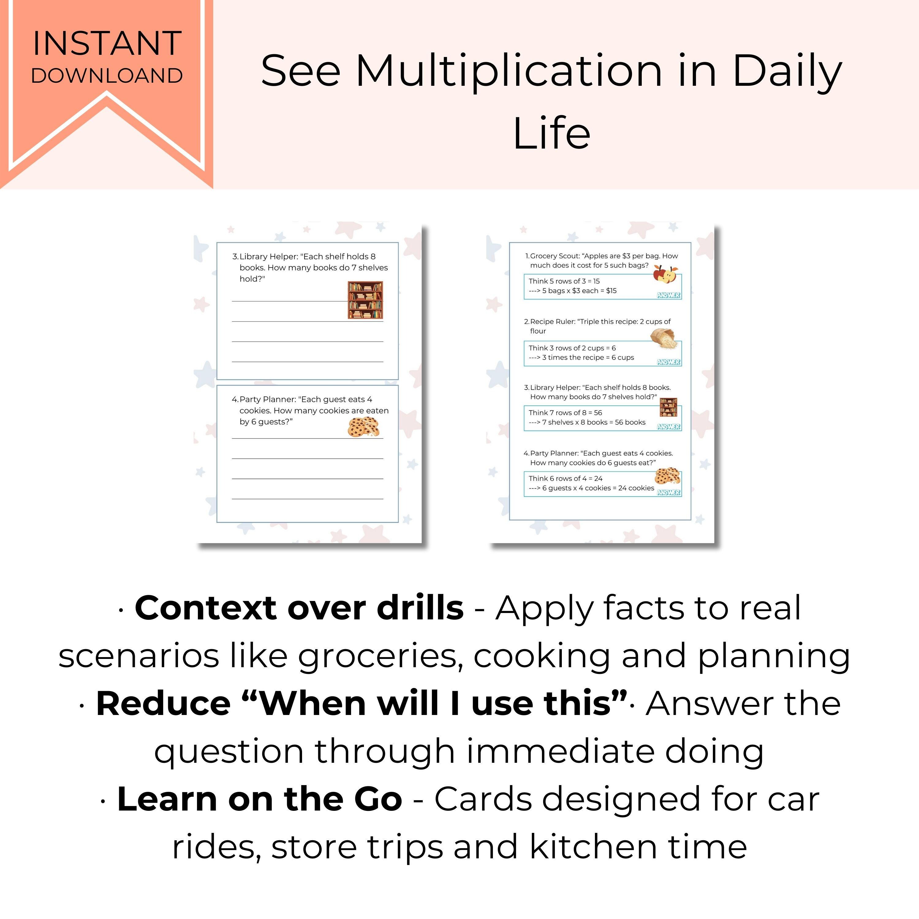 Multiplication Fluency Games Bundle, Multiplication Games Printable ...