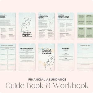 Manifest Money: Law of Attraction Workbook & Journal for Financial Abundance
