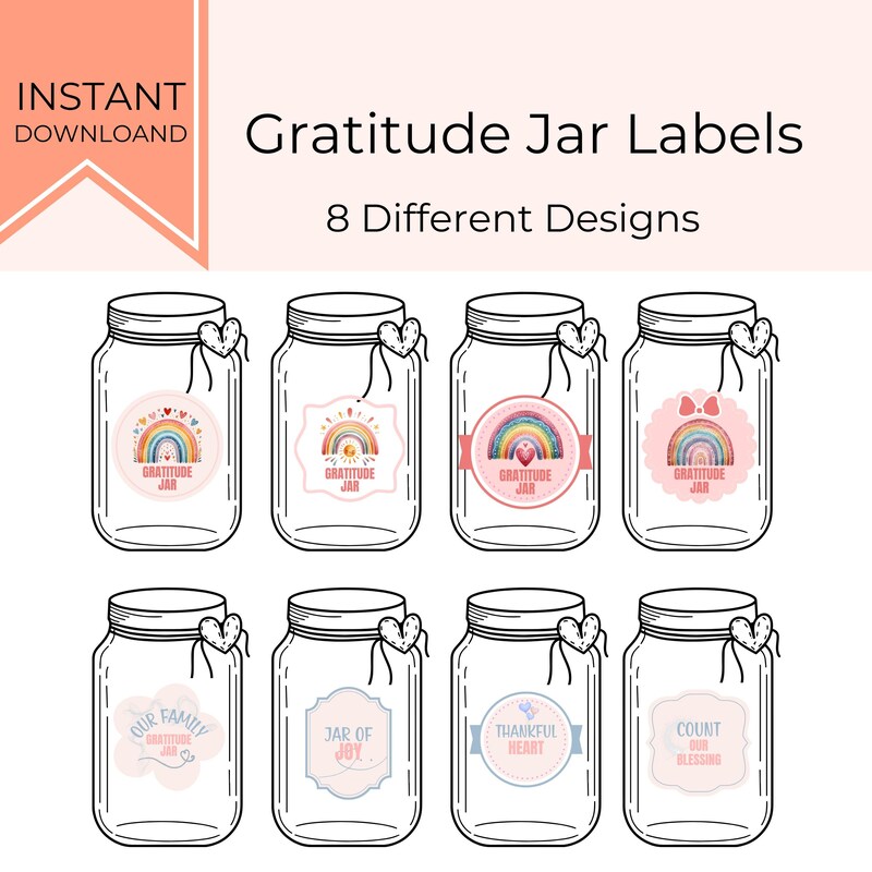 Gratitude Jar - Etsy