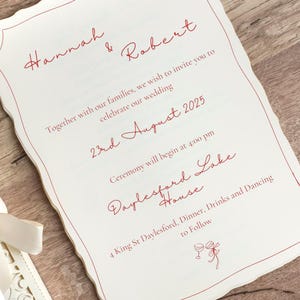 Handgeschreven huwelijksuitnodiging, grappige bruiloftsuitnodiging, handgetekend