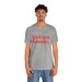 Kamala Harris Tshirt With Bold Red Lettering Unisex Tee Support Kamala