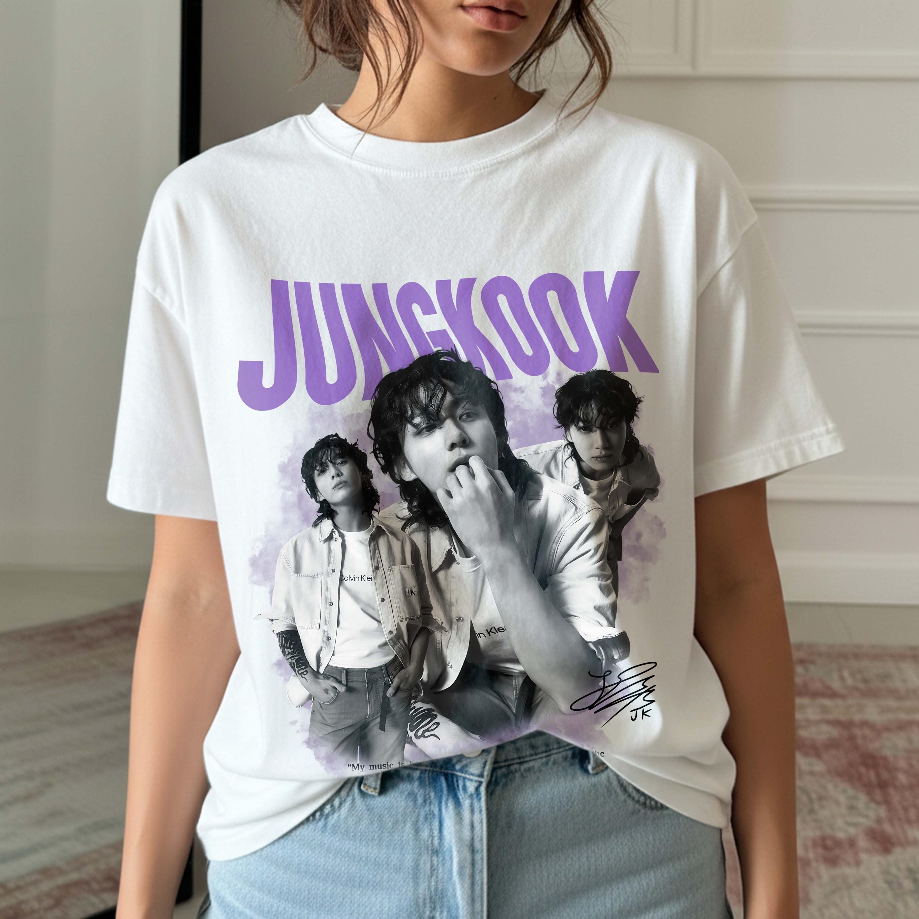 Jungkook T Shirt - Etsy Singapore