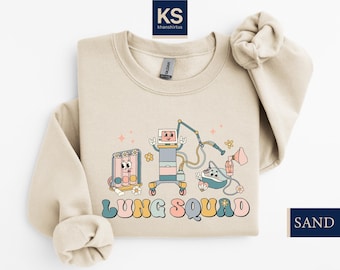 Lung Squad Sweatshirt, Respiratory Therapist Shirt, Nursing Student Sweater, Lung Cancer Tee, Medical Student T-Shirt