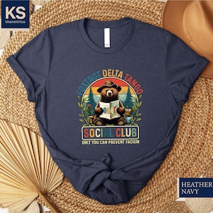 Foxtrot Delta Tango 8647 Social Club Shirt, Prevent Fascism Shirt, Resist Bear Tee, Anti Republican Shirt, Protect Parks National T-Shirt