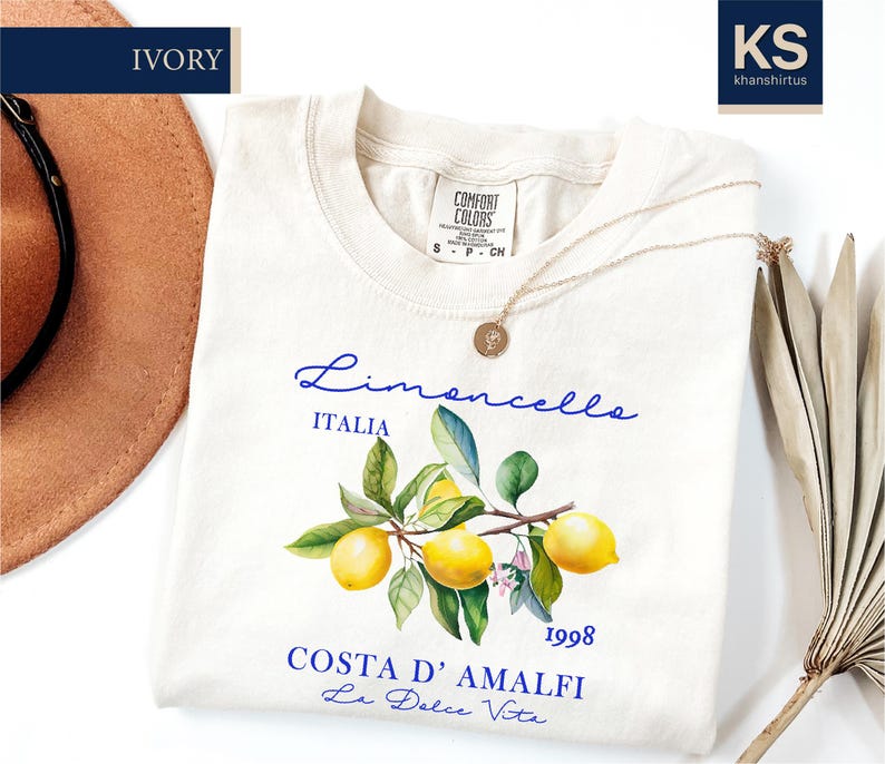 a t - shirt with a picture of lemons on it
