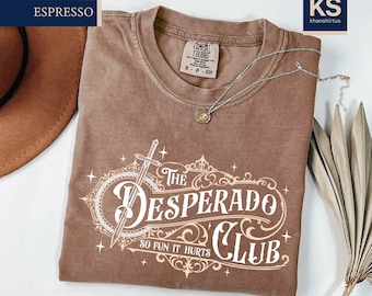 The Desperado Club Comfort Colors T-Shirt, New Achievement Carl Shirt, Fantasy Booktok Gift, Dungeon Crawler Carl Tee