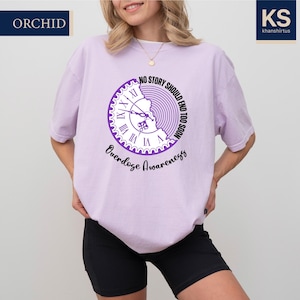 Overdose Awareness Comfort Colors T-Shirt, Enough Overdose Shirt, Addiction Awareness Shirt, Overdose Warrior Tee, Recovery Support Tee