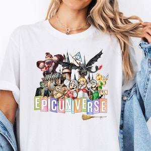 Retro Epic Universe Shirt, Family Universe park trip 2025 shirt, Orlando Park Epic Universe Shirts, Universal Studios Shirt, Family Matching
